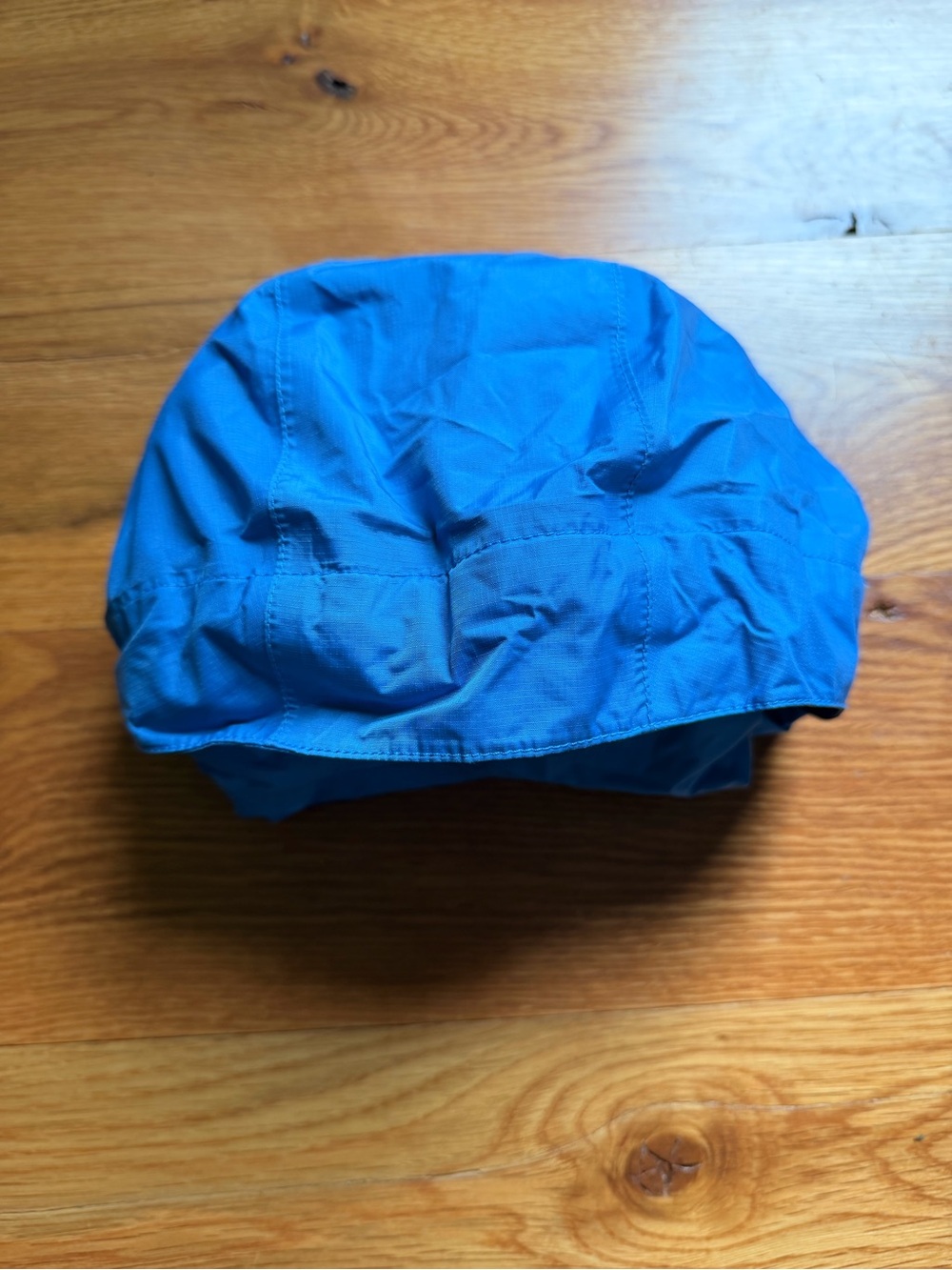 Patagonia Kids Bright Blue Hooded Raincoat 3T ๐ ๐ง๏ธ H2No - Picture 8 of 8